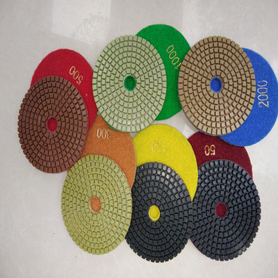 水磨片石材抛光片大理石花岗岩瓷砖石材磨边翻新水磨自粘磨片