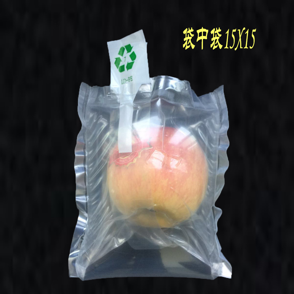 7-column anti-drop and pressure-resistant fruit shipping special air column bag, multiple packs, 3 apple packaging airbags, inflatable bags for protection detail image 4