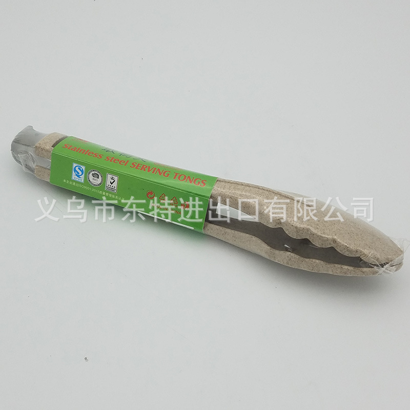 Factory direct sales of plastic transparent food tongs, buffet tongs, bread and pastry tongs, baking supplies, salad and vegetable tongs detail image 9