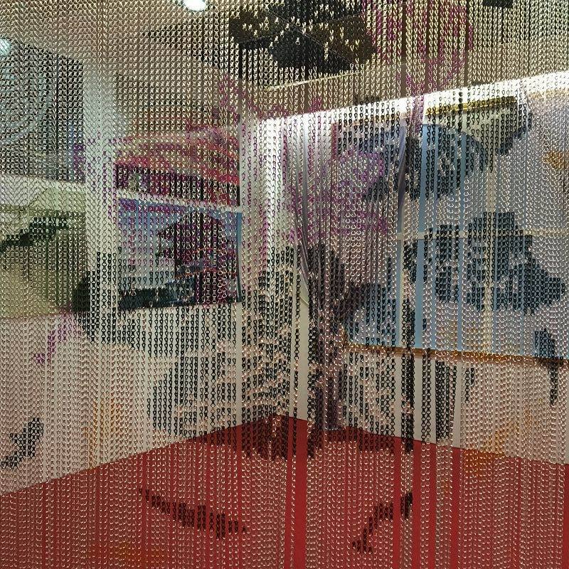 厂家生产定做金属装饰网 国际酒店装饰网帘 写字楼屏风装饰网