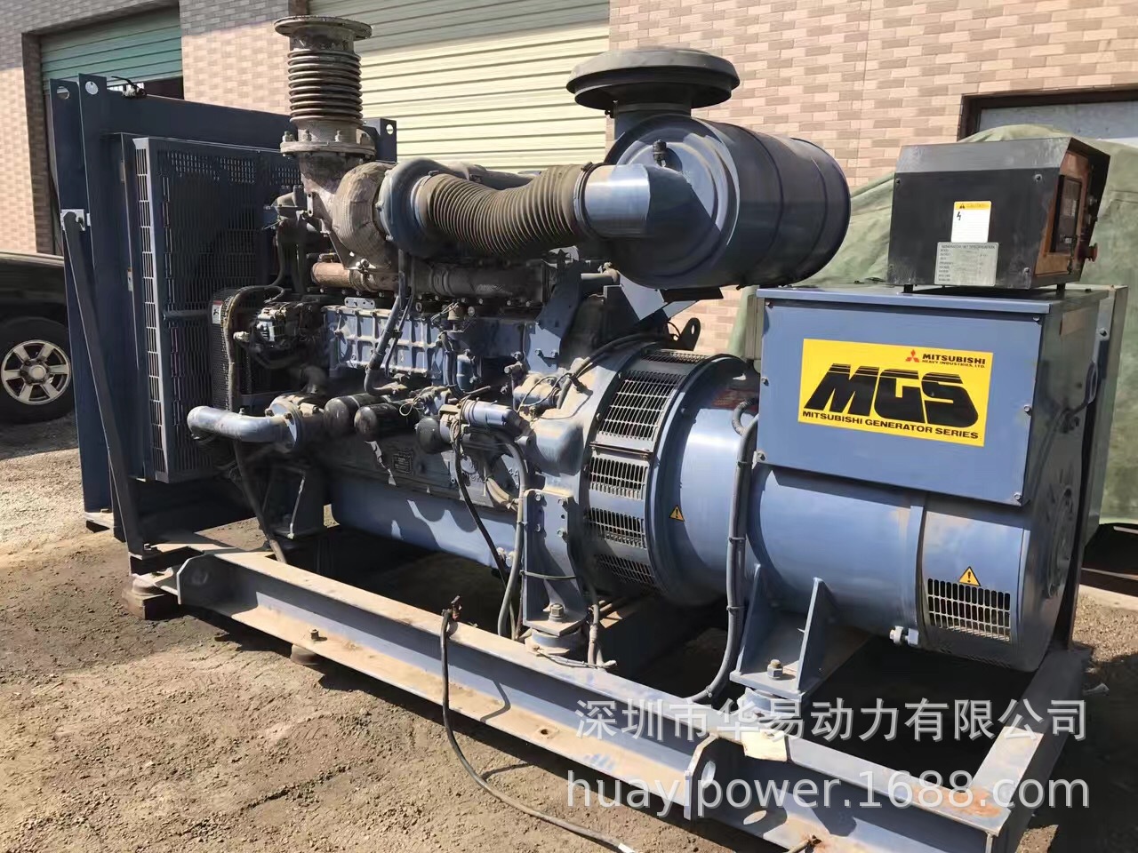 供应二手三菱柴油发电机300千瓦Mitsubishi/三菱S6B3-PTA出售