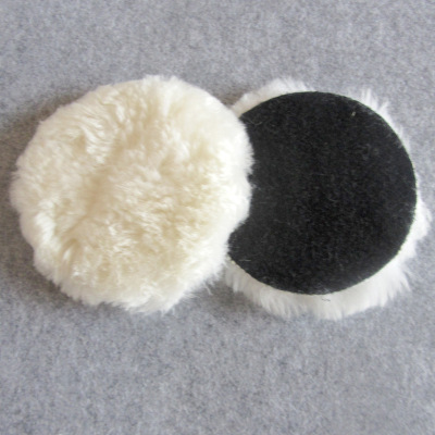 wholesale 7-inch 180 automobile polishing Wool ball wax Polishing Rabbit fur ball Wool wheel Restore disc