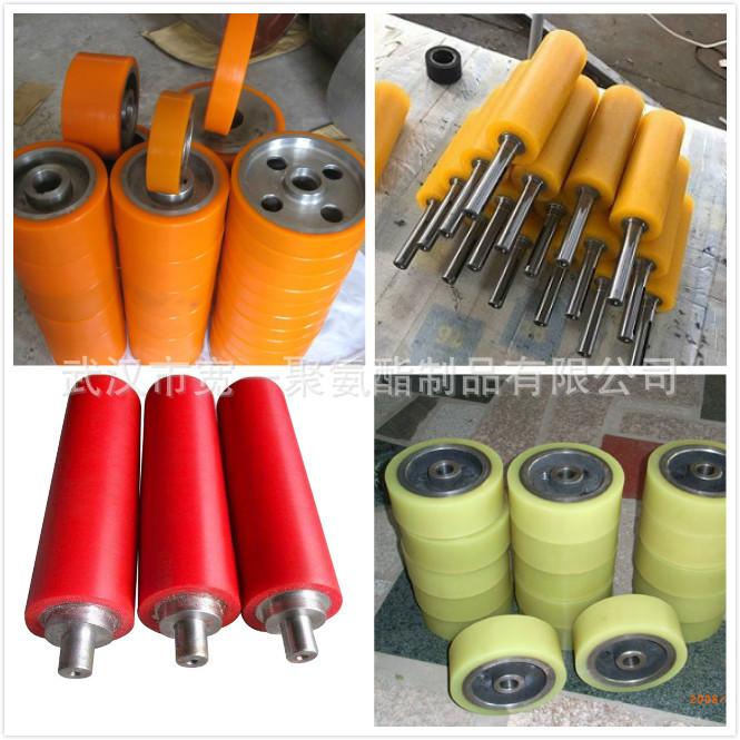 供应宁夏银川铁轴包胶、铝轮包胶、铁轮包胶、输送轴包胶