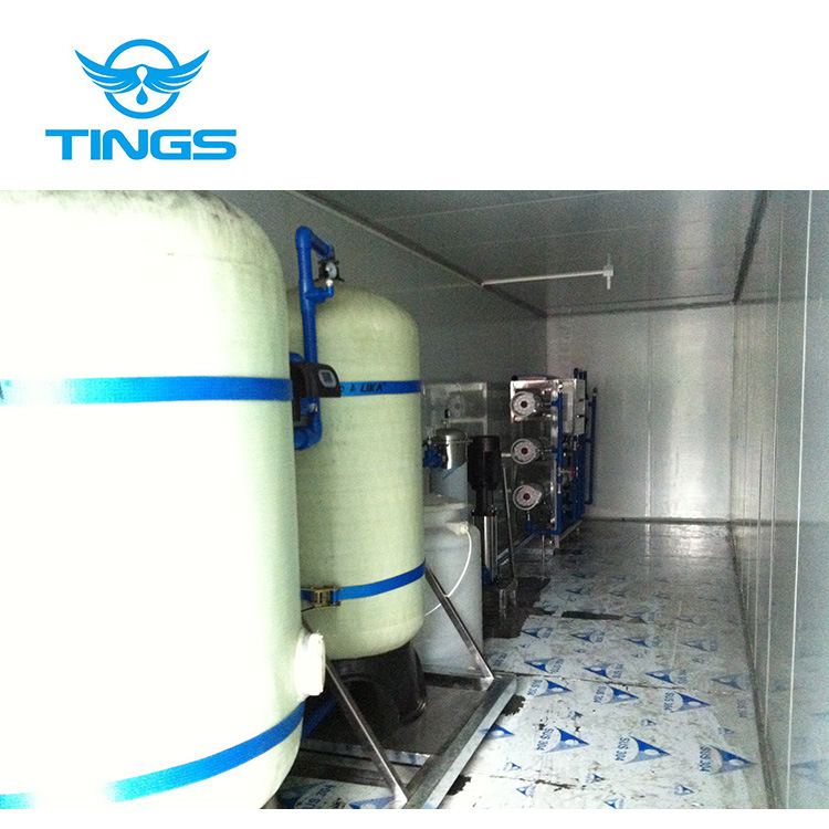 厂家销售可移动式原水水质处理过滤反渗透净化水处理生产设备