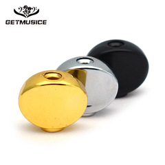 Guitar bass accessories tune button handle small concave round tune button head button handle tune shaft button knob cap black gold chrome