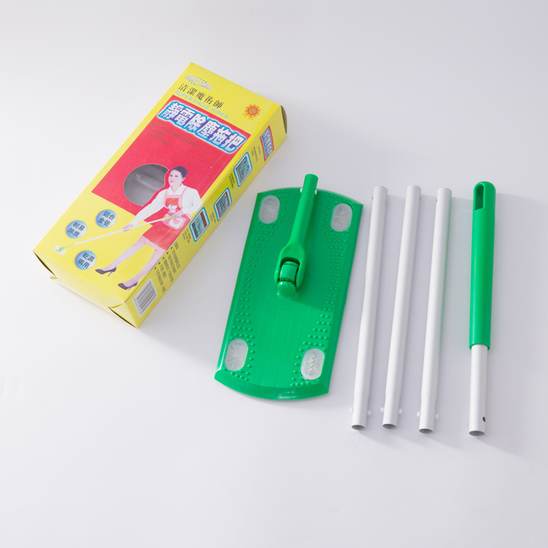 新款除尘纸专用拖把 静电除尘纸拖把送5片除尘纸没有包装盒