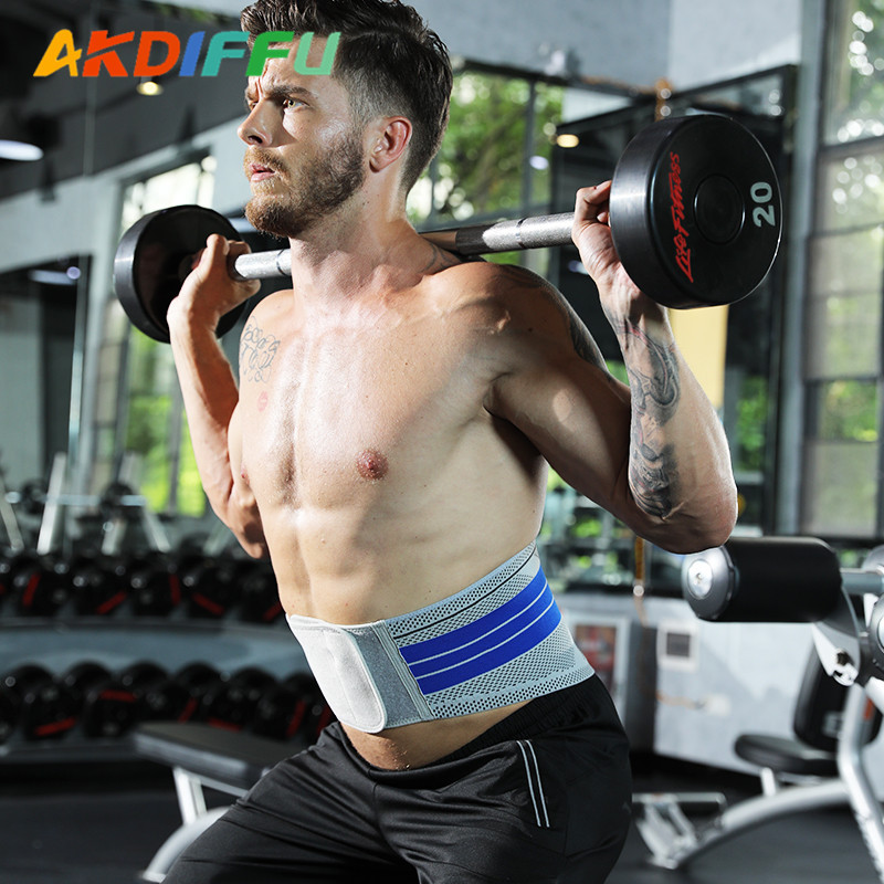 Deportes fábrica de equipos de protección al por mayor de compresión soporte de protección de levantamiento de pesas lumbar cinturón de fitness al por mayor