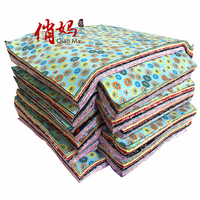 全棉印花布100色不重复 拼布教学DIY手工布组 布料服装面料小布组|ms