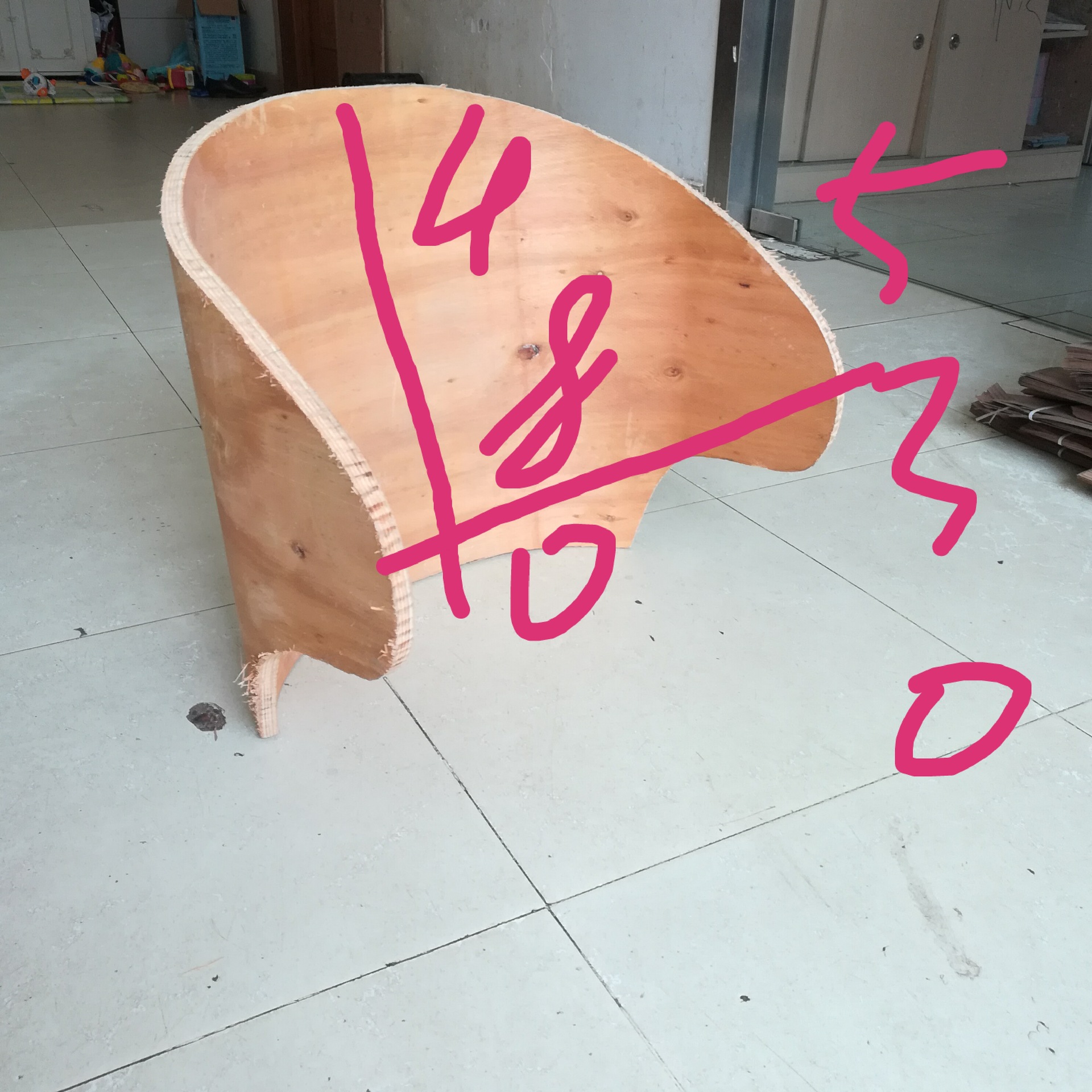 广东夹板折弯厂家直销床头柜上妆台侧弯板木艺曲面木板20年经验