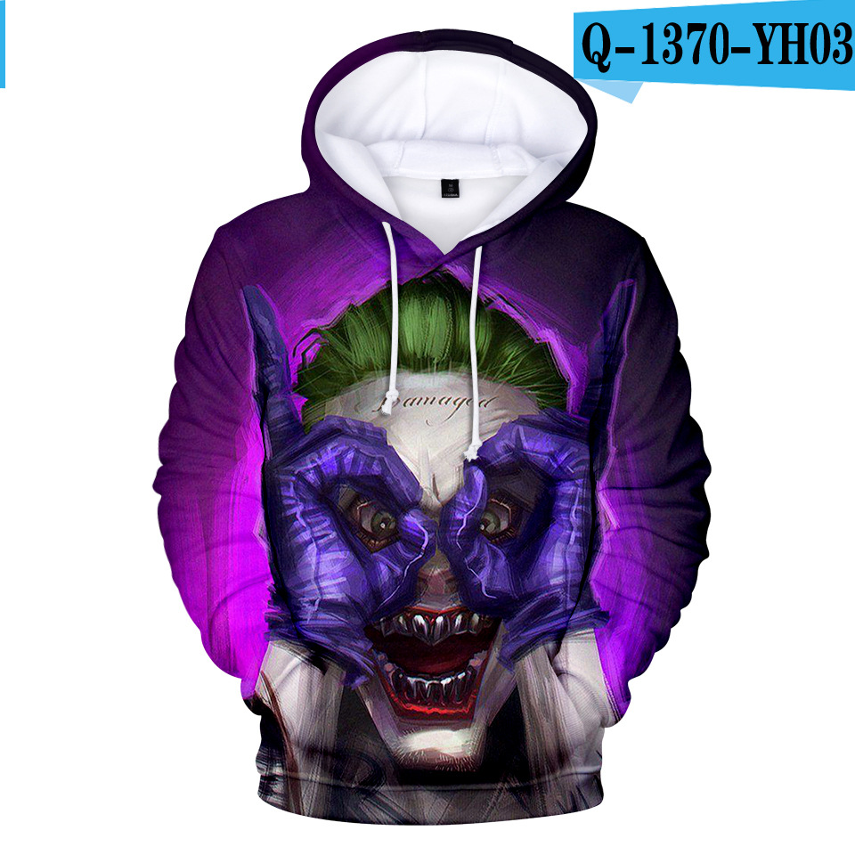 Sweat-shirt en Coton clown jacket joker 3D - Ref 3423553 Image 10