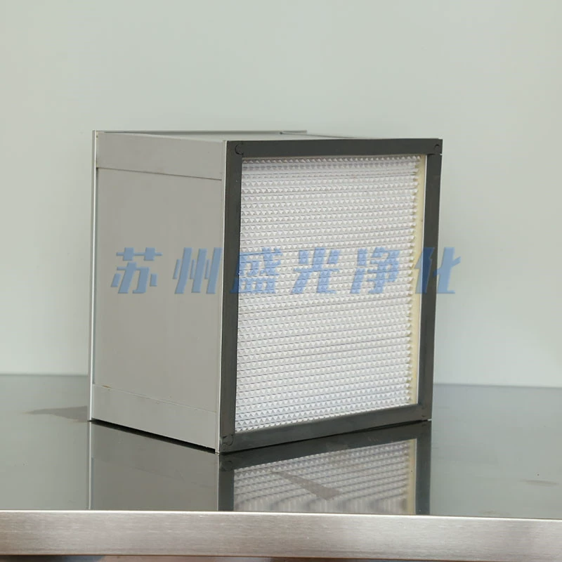 Производитель поставляет высокоэффективный воздушный фильтр из алюминиевого сплава, беспыльный вакуумный высокоэффективный воздушный фильтр для мастерской можно настроить.