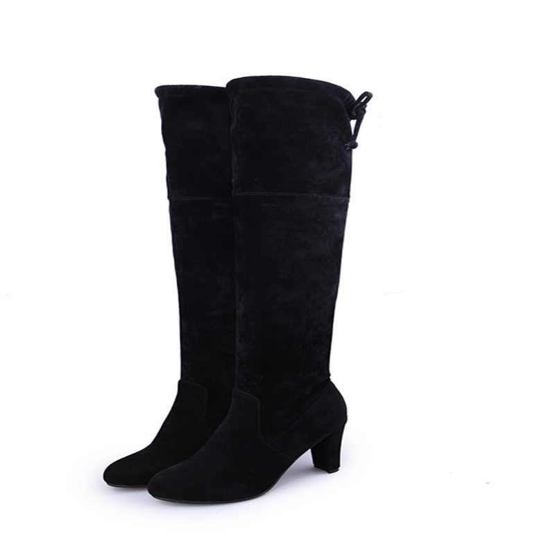 Bottes femme en Daim - Ref 3355151 Image 5
