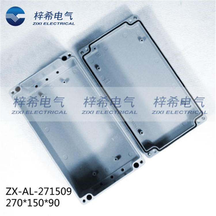 铸铝接线盒 ZX-AL-271509 270*150*90 防水接线盒 IP66户外防水盒