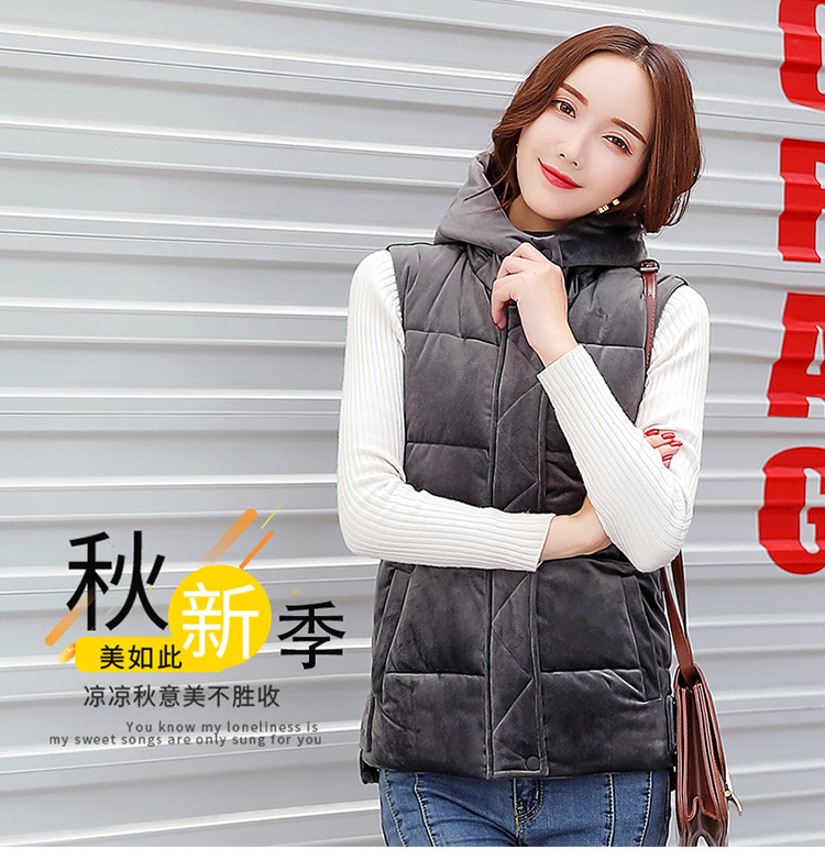 Gilet femme en Velours d or - Ref 3317509 Image 12