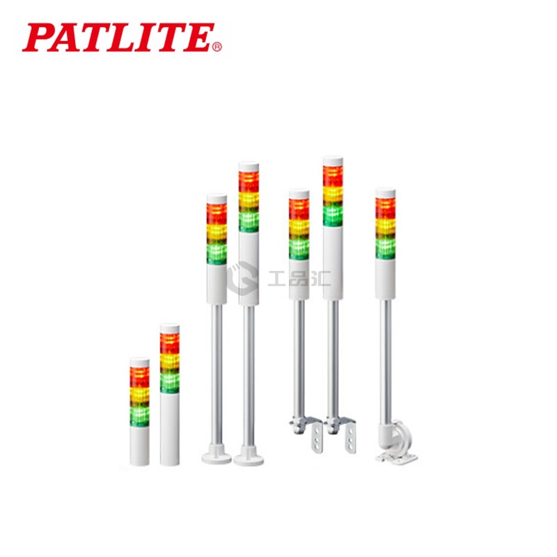 派特莱(PATLITE) φ40mmLED多层信号灯；LR4-2M2WJBW-RG