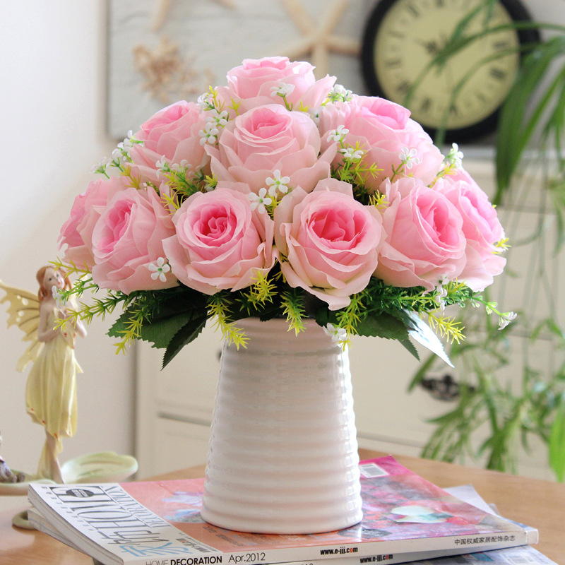 廠家直銷陶瓷花瓶工藝品 創意家居中式歐式客廳擺件瓷器批發