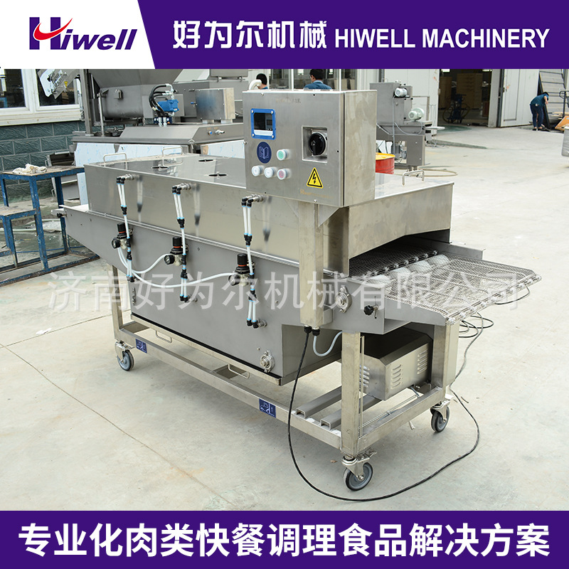 济南好为尔供应冰衣机 水产品保鲜增重机 连接速冻机