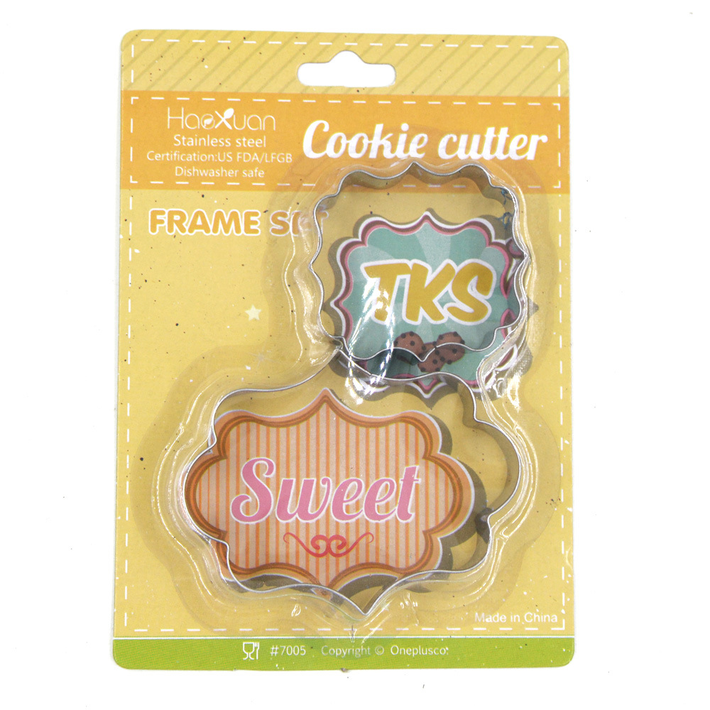 厂家直销 粘土小工具迷你饼干模 创意DIY饼模边框套装蛋糕模7005