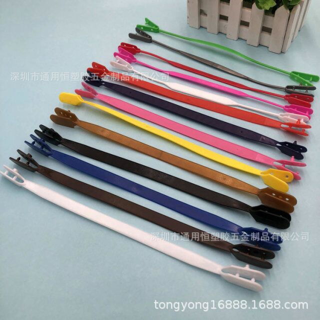 供应PE环保叉耳胶袋拎手白色提手扣叉耳手挽带大中小规格