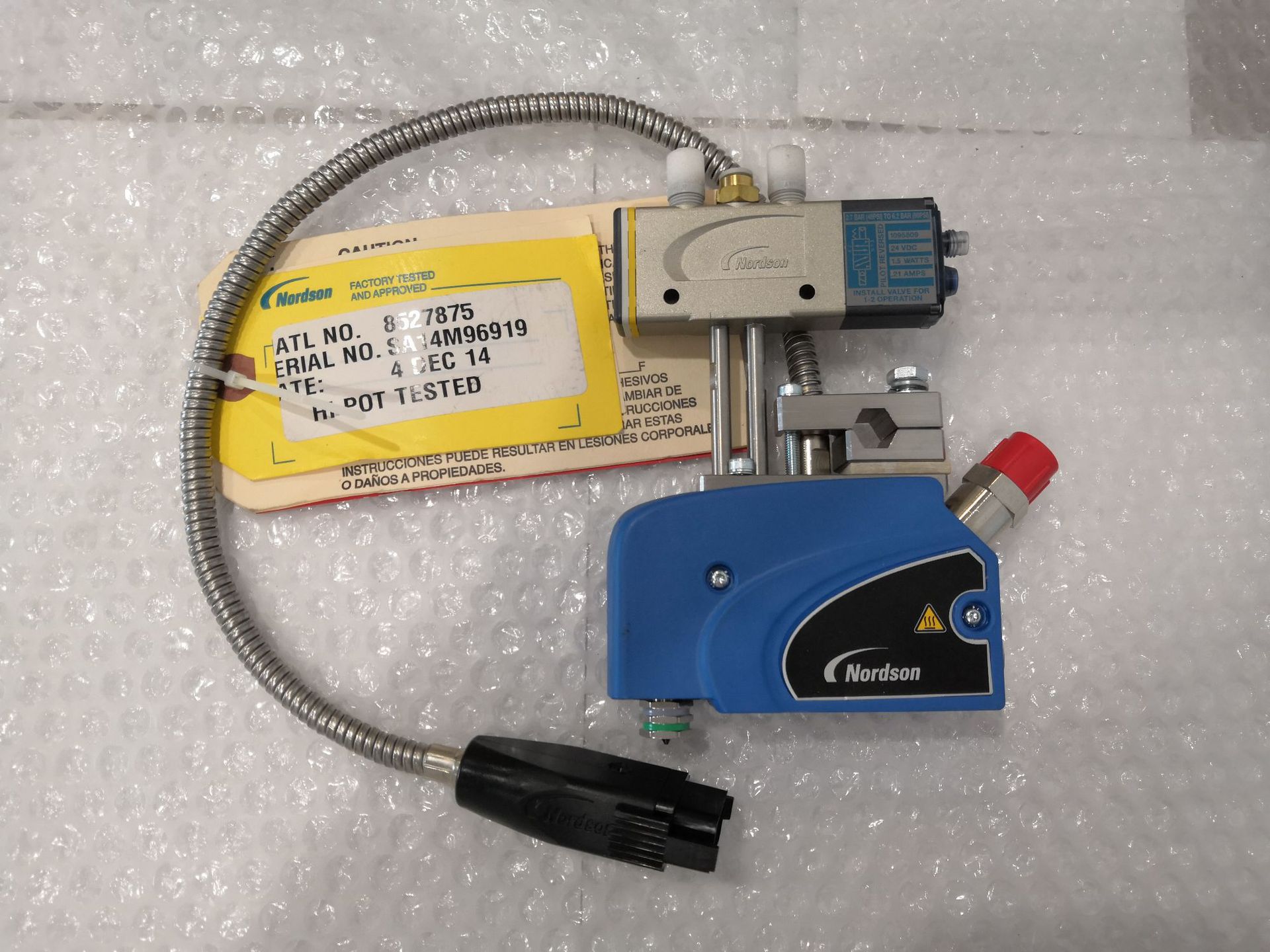 诺信 Nordson 热熔胶枪MiniBlue? II 长寿命热熔点胶枪8527875