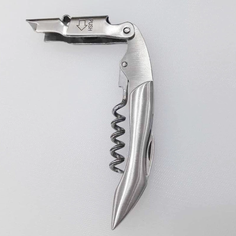Multifunctional handheld bottle opener stainless steel, increased thickness