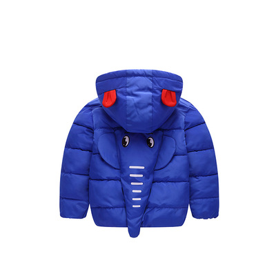 2018 new pattern Korean Edition children Down Cotton Cartoon Love Child cotton-padded clothes Boy girl thickening winter coat