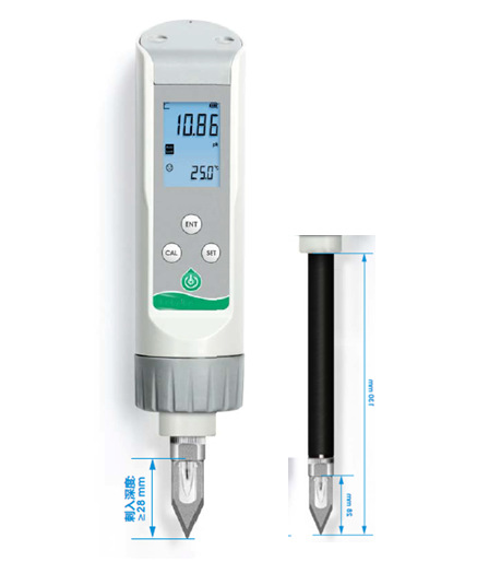 插入式PH计/肉类PH计/水果PH/土壤PH计