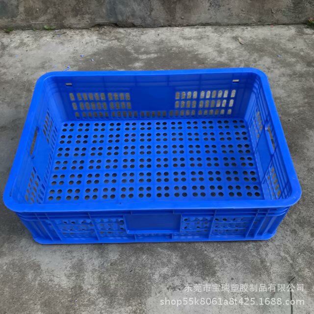 供应塑料周转萝 有孔塑料箩筐 漏水塑胶框 水果箩 工厂周转箩
