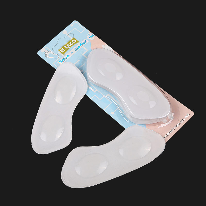 加厚凸出后跟贴高跟鞋防磨脚不跟脚透明按摩加厚男女半码垫