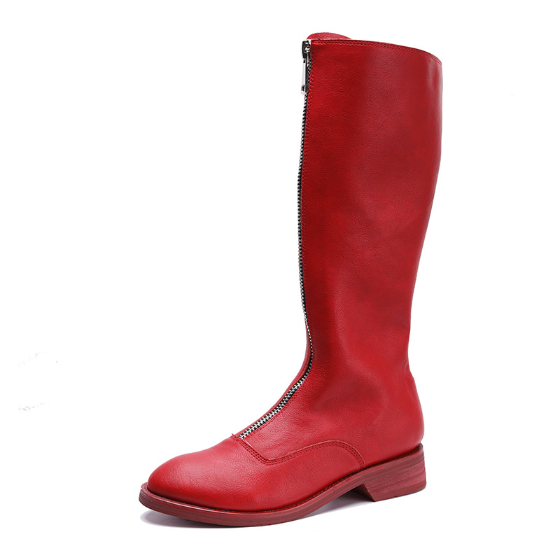 Bottes femme en En cuir - Ref 3355277 Image 7