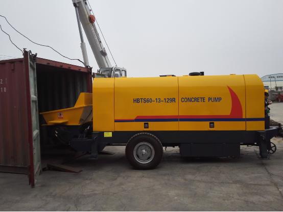 60m³/h 柴油混凝土输送泵 柴油机混凝土泵 80m³/h混泥土拖式泵