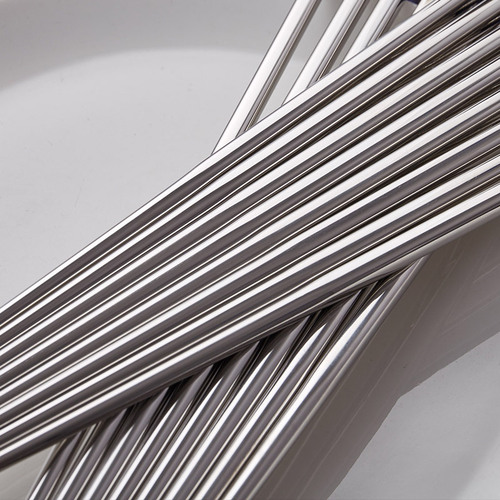 304 Stainless Steel Chopsticks Home Insulated Anti-scalding Square Chopsticks Hotel Chopstick Set Gift Stainless Steel Tableware