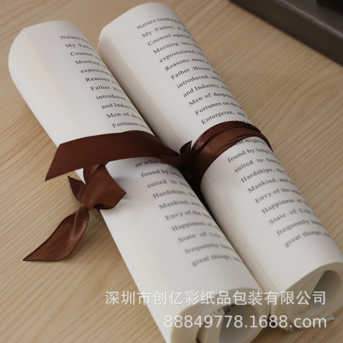 新中式仿古书卷中文手工装饰书摄影道具书样板房摆件一件代发-阿里巴巴