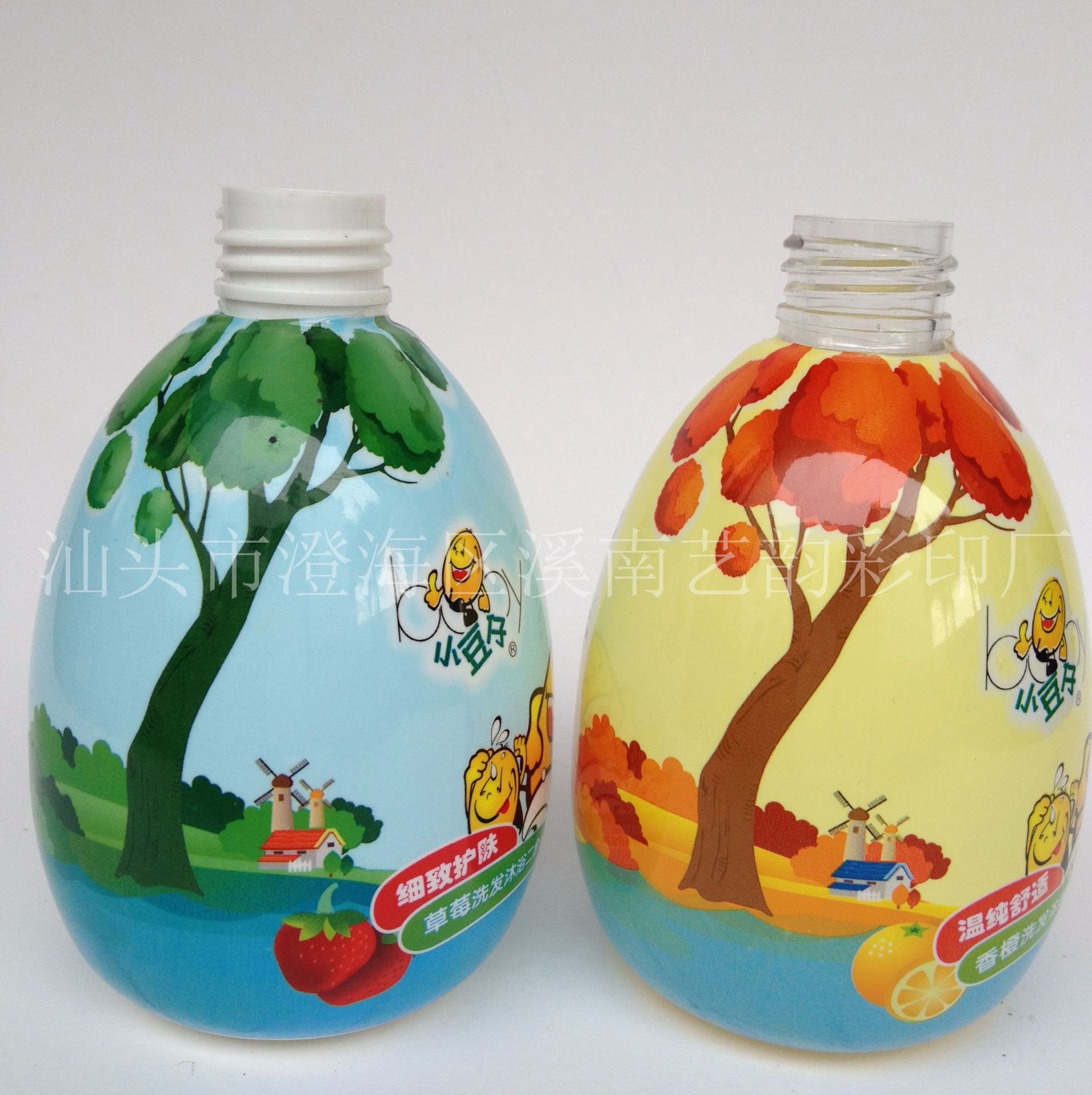 厂家直供专业制作洗护用品热缩膜化妆品工艺品日用品彩印热收缩膜