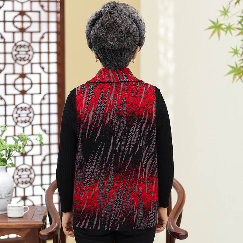 Gilet femme MOUTON ROUGE en Tricot - Ref 3317769 Image 5