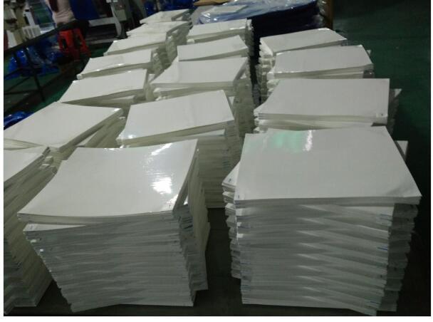 supply PE Sticky paper 24*33cm Matching remove dust Roller replace White background End of paper Hot in