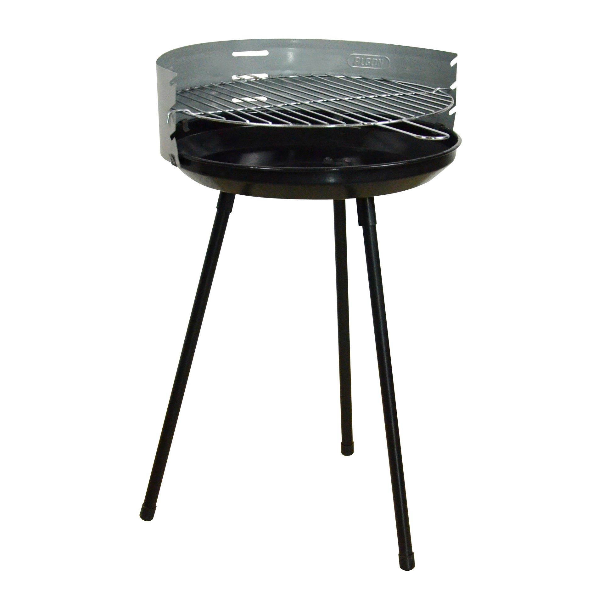 Fuente de origen español grande estufa de tres pies protección del medio ambiente horno de barbacoa sin humo con tapa y placa de carbono