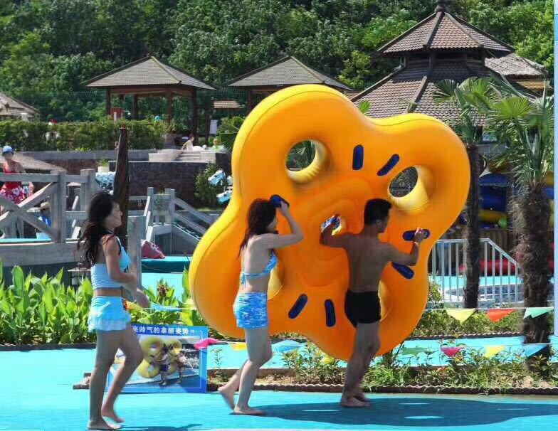 inflatable individual swimming ring for adults PVC for double