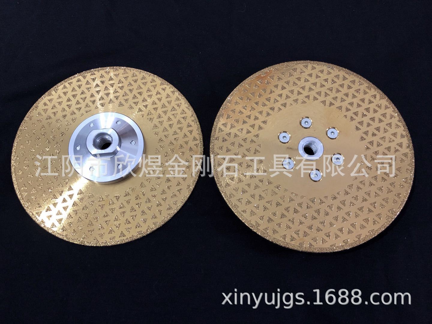 镀钛电镀满天星金刚石锯片 镀钛锯片 大理石花岗岩切割片