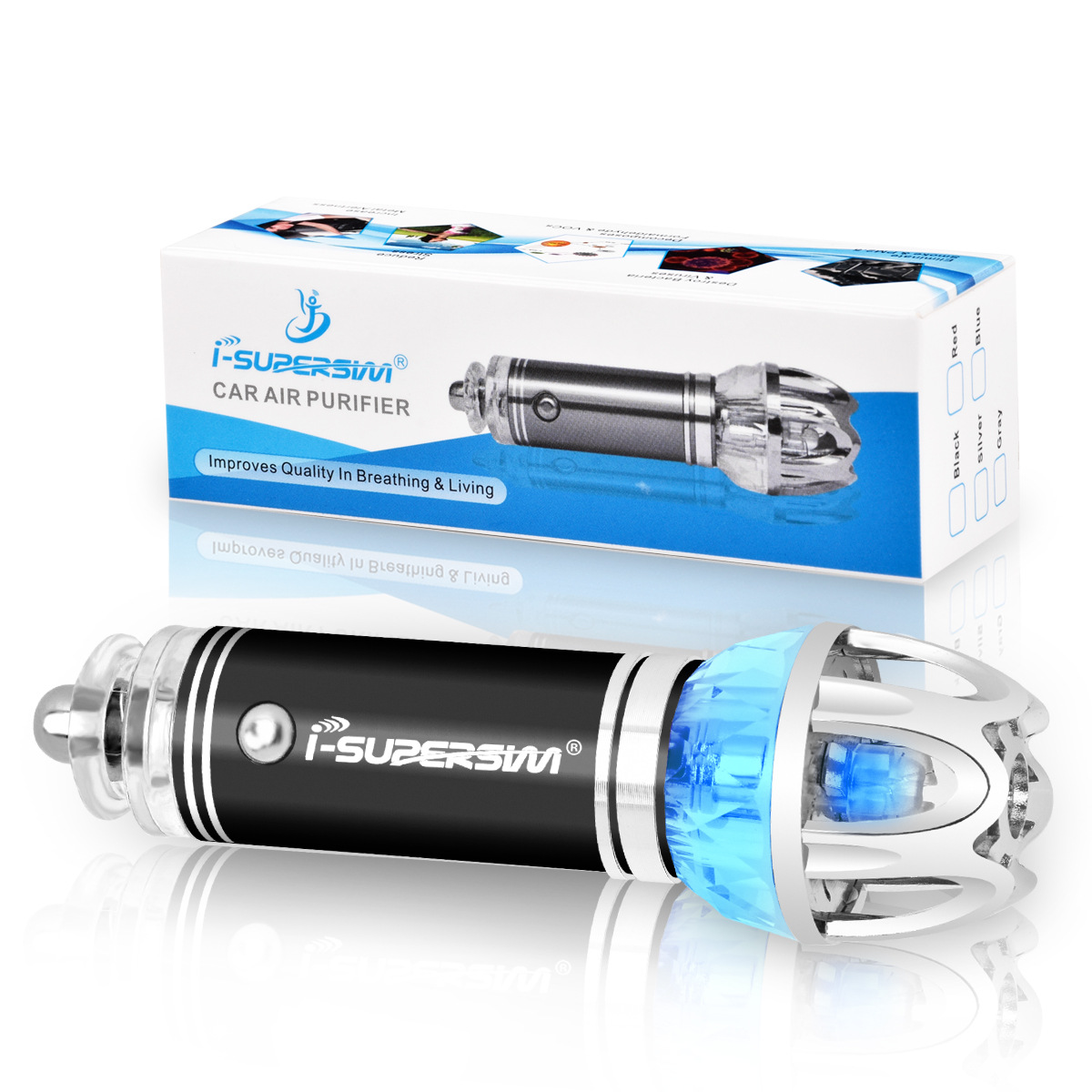 New products anion vehicle Air cleaner JO-6281 vehicle purifier Oxygen Bar In addition to formaldehyde Smell