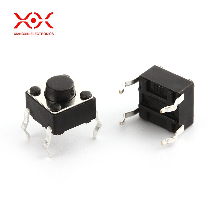 轻触开关生产厂家 贴片插脚环保按键开关贴片轻触开关 TS-6600-H