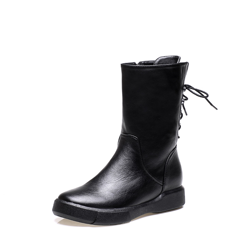 Bottes femme en PU de haute qualité - Ref 3355392 Image 8