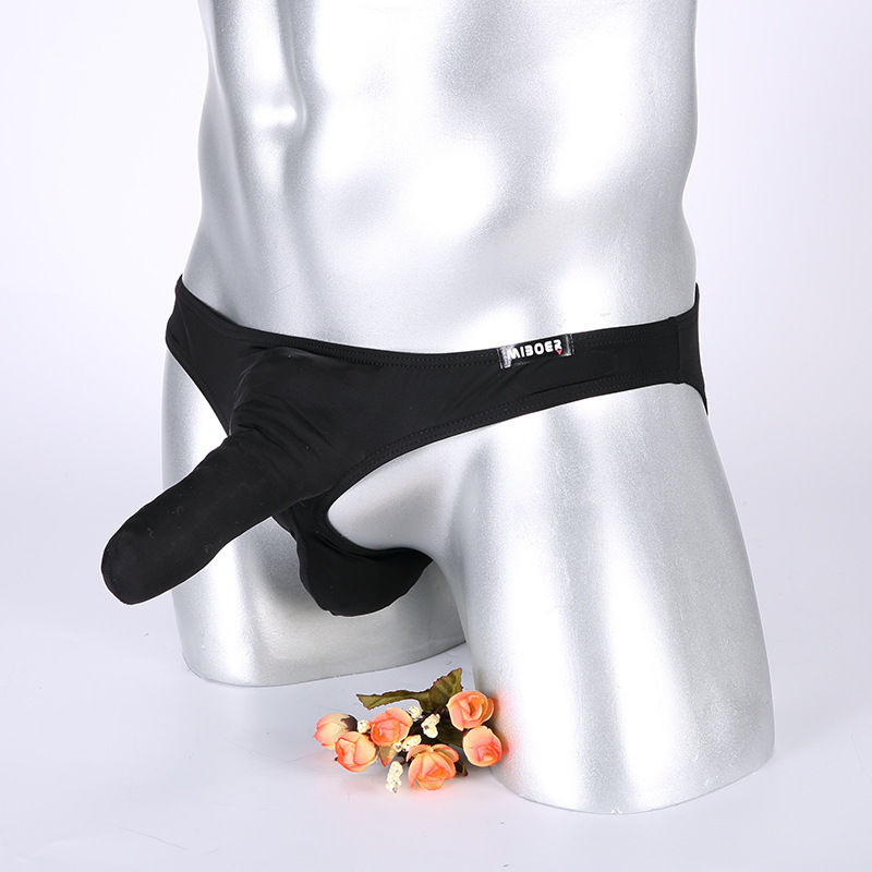 Bullet separate Trunk Borneol Triangle pants Occident fashion new pattern Spice pants man sexy Briefs