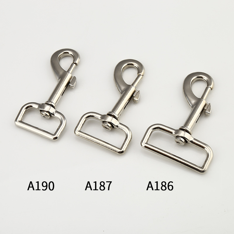 批发锌合金弹簧钩 旋转钥匙扣 登山索具 宠物钩 箱包配件船用五金