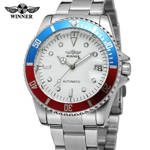 New t-winner8066 men's casual mechanical watch business mechanical watch men's flywheel mechanical watch