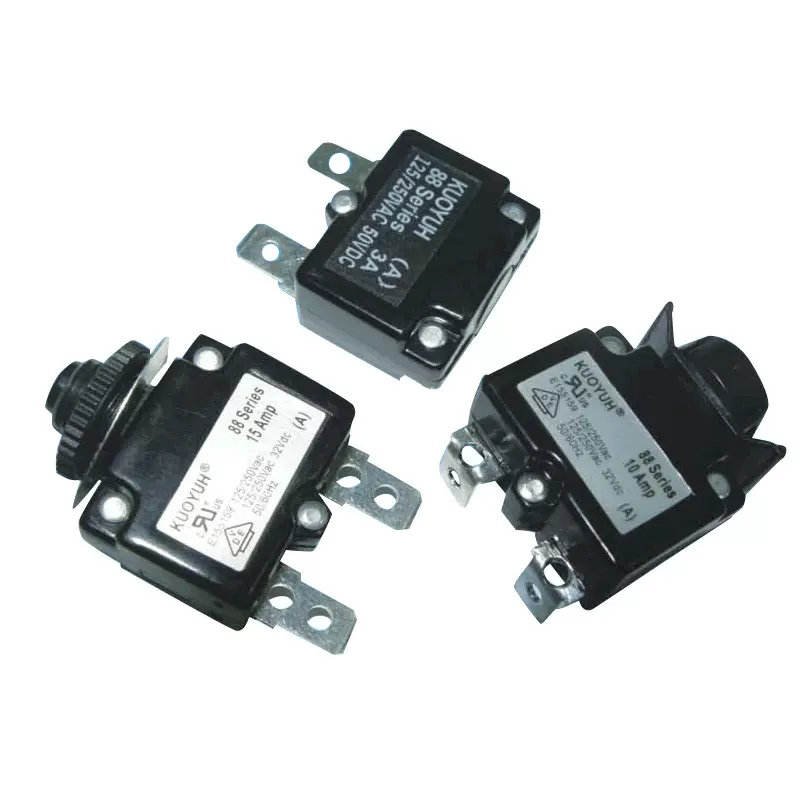 健身器材选用手动或自动过流保护开关 3A-60A88 98过流保护器开关