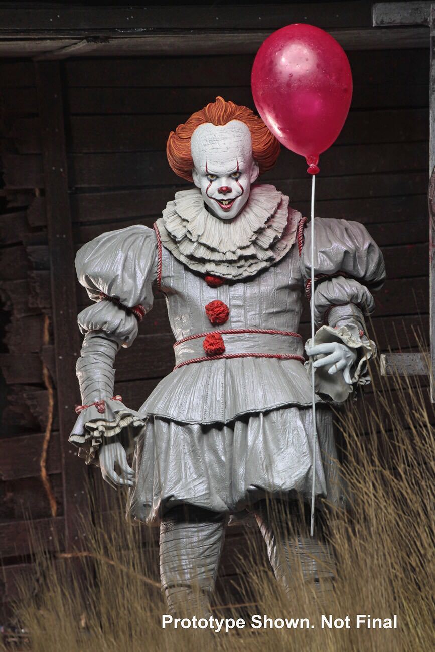 IT Clown Figure Back View