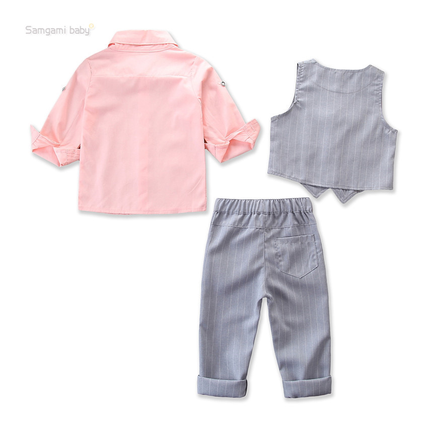 Samgami Baby Cross Border children's wear shop spring boy gentleman's small dress suit European and American fashion boy's suit