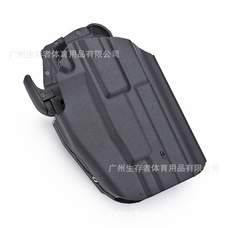 579 funda de pistola funda de uso general dispositivo de marcación rápida funda de pistola táctica funda de extracción rápida de plástico para cintura 579 extracción rápida