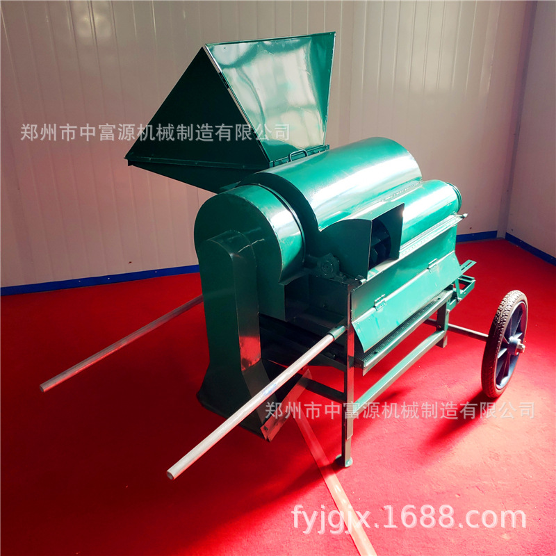 批发小型孜然脱粒机 移动式稻谷打谷机 小茴香脱粒机生产厂家